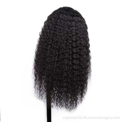 26 Inch 28 Inch 30 Inch 32 Inch Long Braided Highlighted Human Hair Water Wave Full Lace Wigs